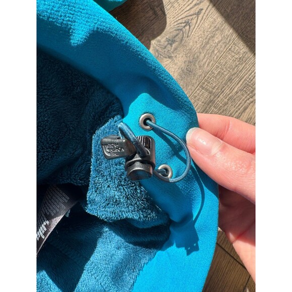 The North Face Bionic Full Zip Jacket Sherpa Line Blue Womens Size small - Picture 9 of 10